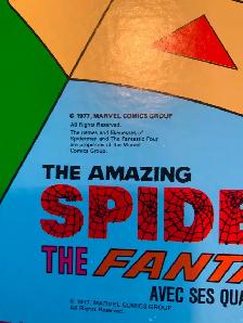 1977 Amazing Spider-Man Game with The Fantastic Four. Complete - Photo 6