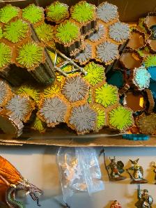 Hero Scape miniatures board game. 2004 Hasbro. Battle of All Tim - Photo 7