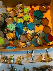 Hero Scape miniatures board game. 2004 Hasbro. Battle of All Tim - Photo 8