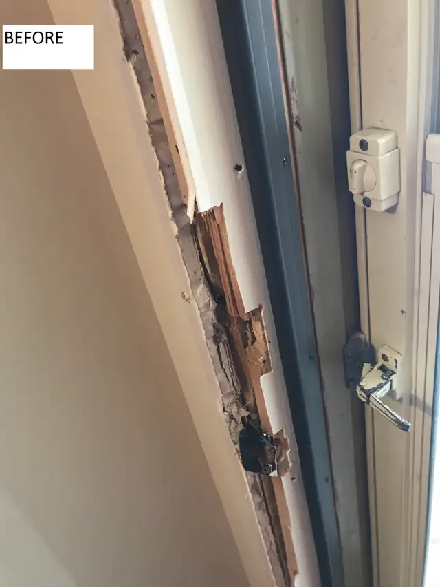 If you experience problem closing your doors, rolling sliding Po
