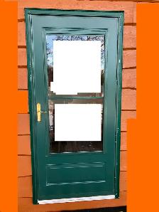 STORM DOOR INSTALLATION, Screen door Fixing Realigning Dead Bolt - Photo 9