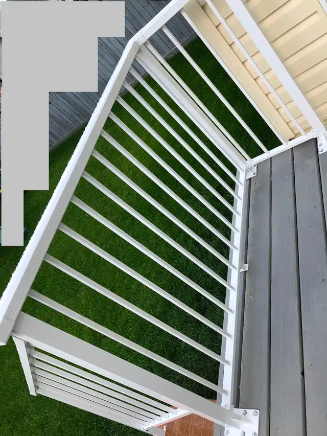 selling reduced PRICE supply and install aluminum railing epoxy
