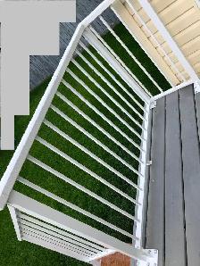 selling reduced PRICE supply and install aluminum railing epoxy