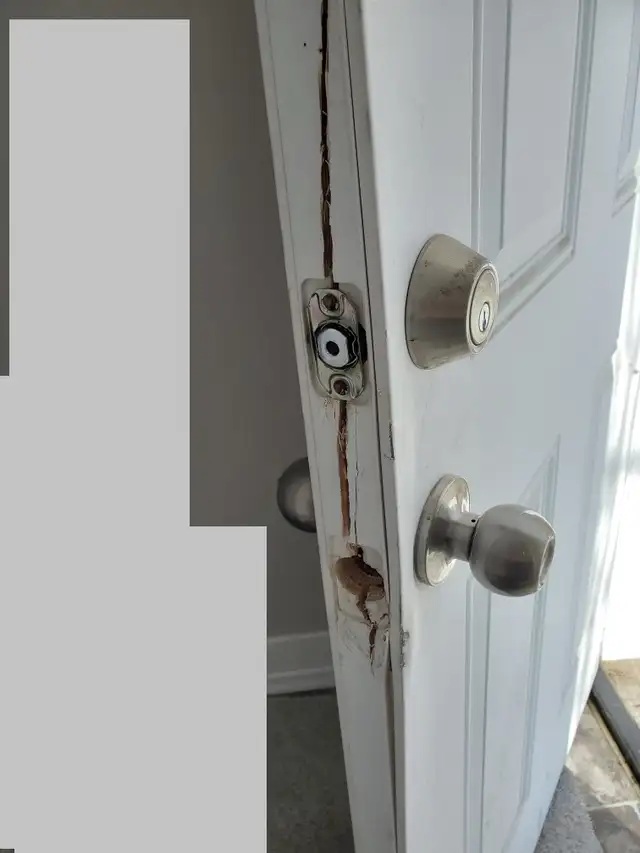 Door Fixing Realigning Dead Bolts & Strike Plates. Deadbolt Misa
