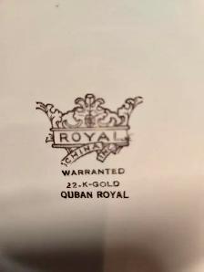 VINTAGE QUBAN ROYAL LUNCHEON SERVICE - Photo 2