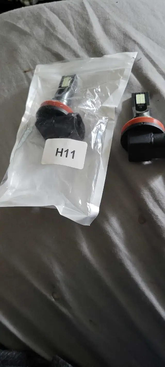 LED H11 head light bulbs.  (BLUE light)