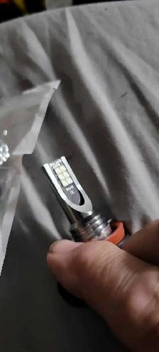 LED H11 head light bulbs.  (BLUE light) - Photo 2