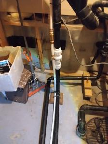 DRAIN SNAKE ROUGH IN WASHROOM SUMP PUMP ISSUE WATERPROOFING WET - Photo 3