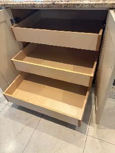 Custom Pull-Out Cabinet Drawers – Installation Included! - Photo 3
