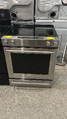 KitchenAid Flat Top Stove 30"-30-Day Warranty Delivery