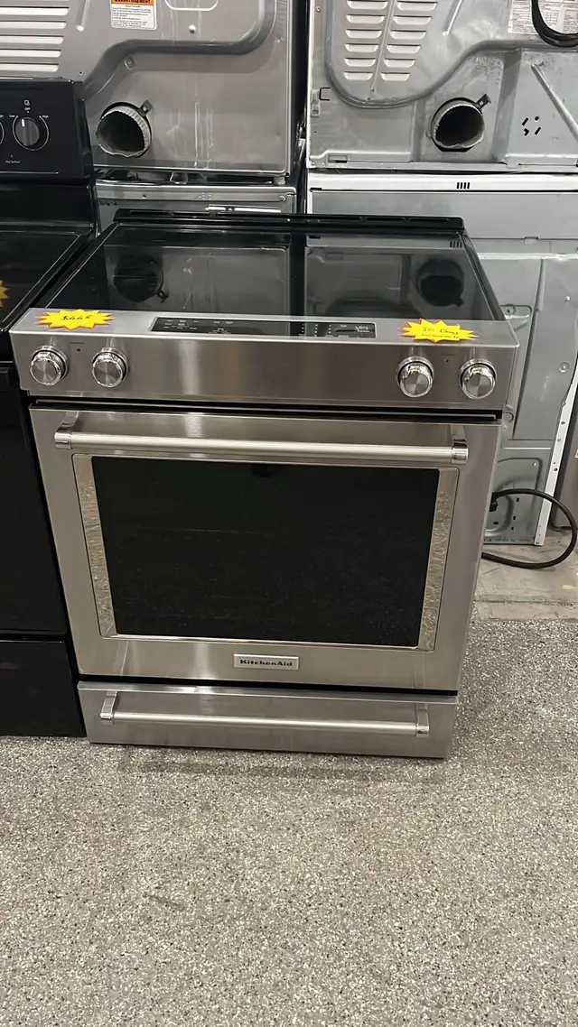 KitchenAid Flat Top Stove 30"-30-Day Warranty