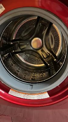 Stackable LG  27" Red Washer Dryer Set - Photo 5
