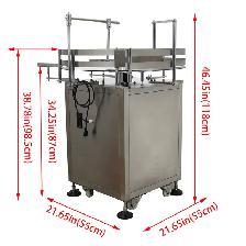 110V 31.5inch Automatic Bottle Conveyor Accumulation Table160459 - Photo 2