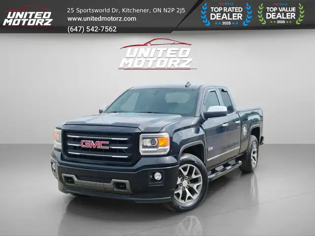 2015 GMC Sierra 1500 SLE DOUBLE CAB~SAFETY CERTIFIED~ NO ACCIDEN