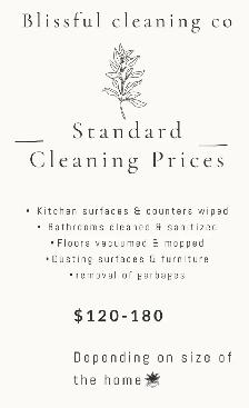 blissful cleaning services