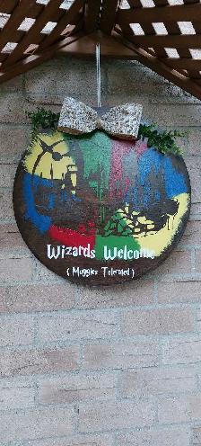 wooden door signs - Photo 6