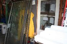 4-Anciennes porte pation aluminium (Livraison possible) - Photo 3