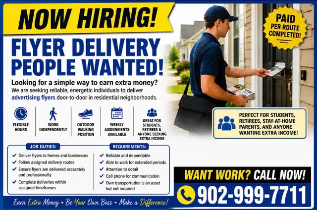 Door to Door Flyer Delivery