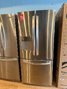 LG "30" Stainless Steel French Door with Exterior W/I Dispenser