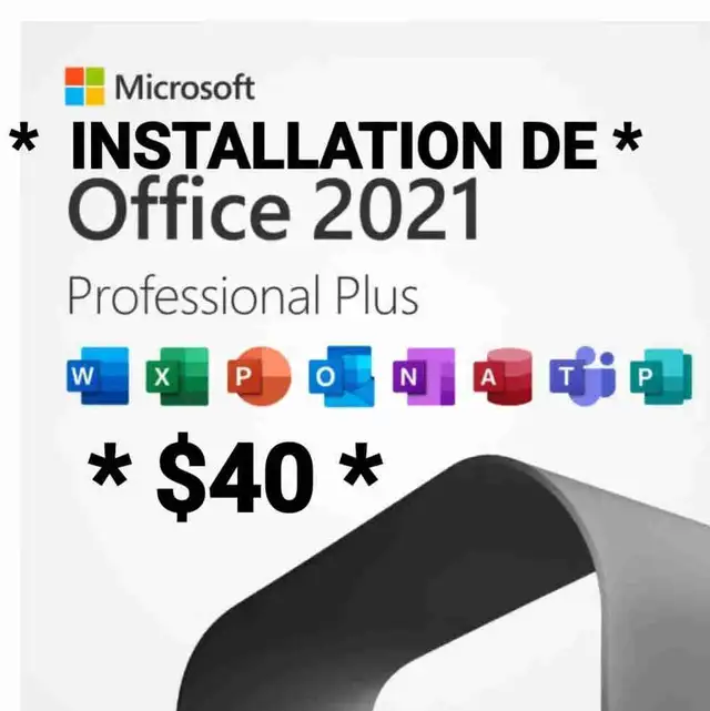 INSTALLATION DE MICROSOFT OFFICE 2021