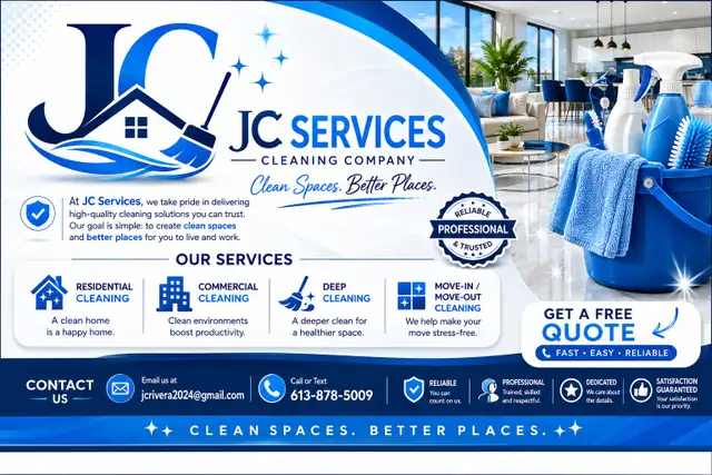 Cleaning services available