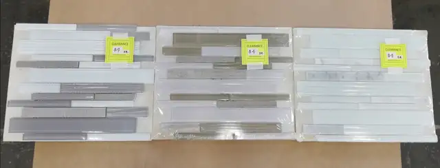 $4/ea. Kitchen Backsplash/Mosaics on Clearance !