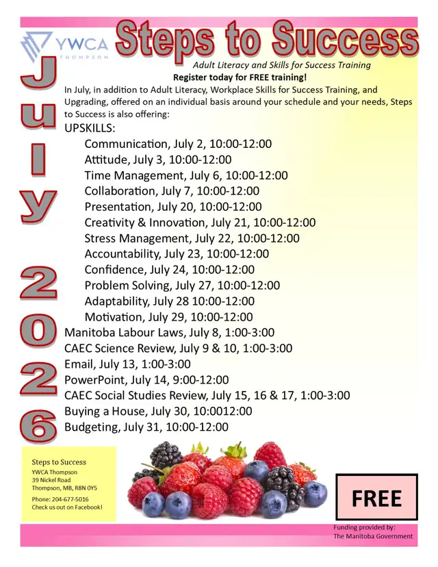 Summer Classes at Steps to Success