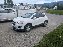 2013 Chevy Trax 1.4L turbo AWD Low KM