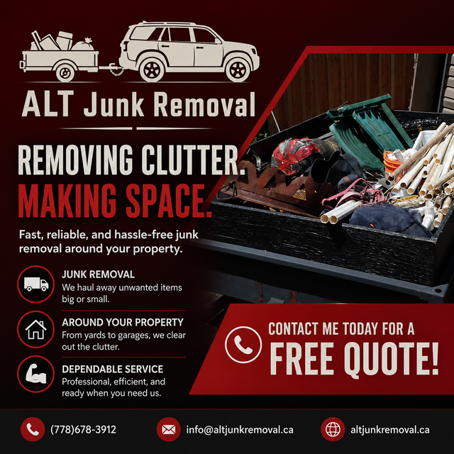 Have Junk Cluttering Up Your Space?