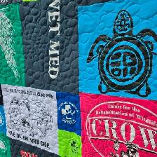 T-Shirt Jersey Concerts Travel Memory Quilts Handmade Longarm - Photo 2