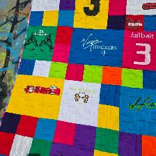 T-Shirt Jersey Concerts Travel Memory Quilts Handmade Longarm - Photo 6