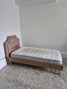 DELIVERY AVAILABLE Single Size / Twin Size Bedframe and Mattress - Photo 5