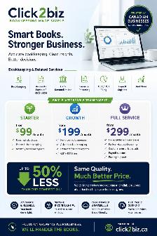 Accounting and Bookkeeping Services  in Canada