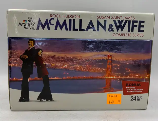 Mcmillen & Wife Complete 24-Disk Series with Bonus Snoop Sisters