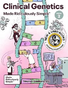 Clinical Genetics Made Ridiculously Simple 2E 9781962445351