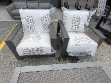 Outdoor patio 4 piece conversation set
