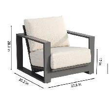 Outdoor patio 4 piece conversation set - Photo 6