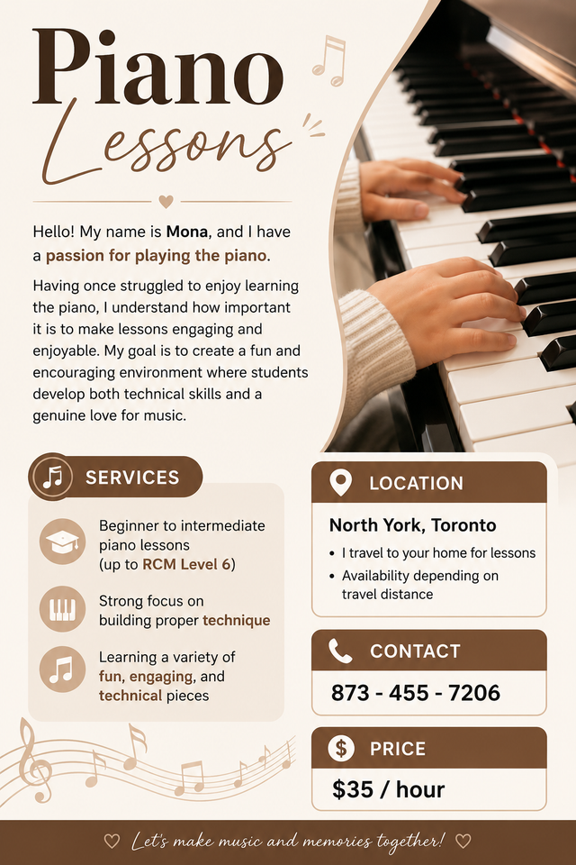 Affordable Piano Lessons for Kids!