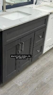 Bathroom Vanity, Kitchen Countertop, Faucet , Mirror