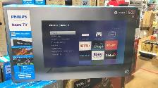 PHILIPS 50' ROKU TV 4K UHD