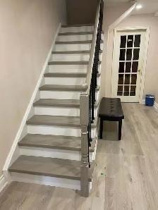 Professional Stair Case & Flooring Installation - Photo 5