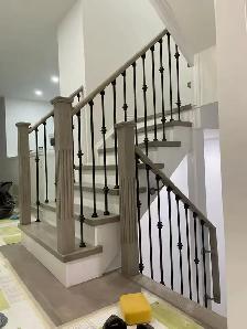 Professional Stair Case & Flooring Installation - Photo 8