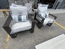 Outdoor patio 4 piece conversation set - Photo 2