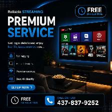 Premium 4K Streaming Service Available