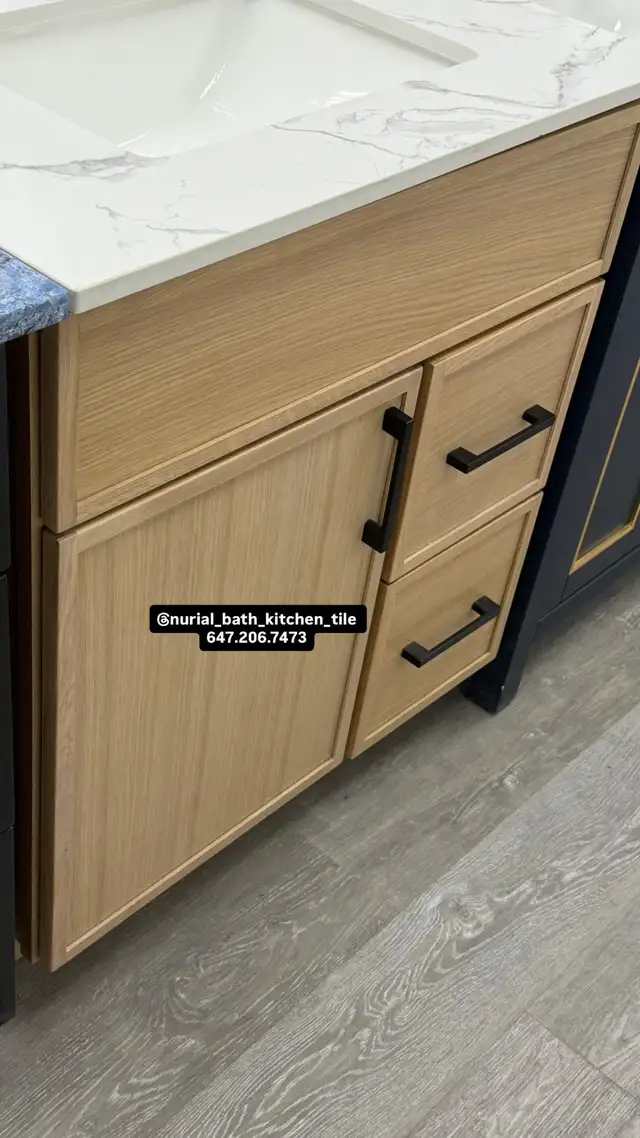 Bathroom Vanity, Kitchen Cabinet, Countertop, Bathtub