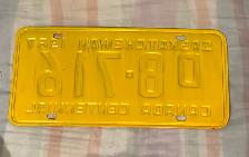 1967 Saskatchewan license plate  Centennial - Photo 2