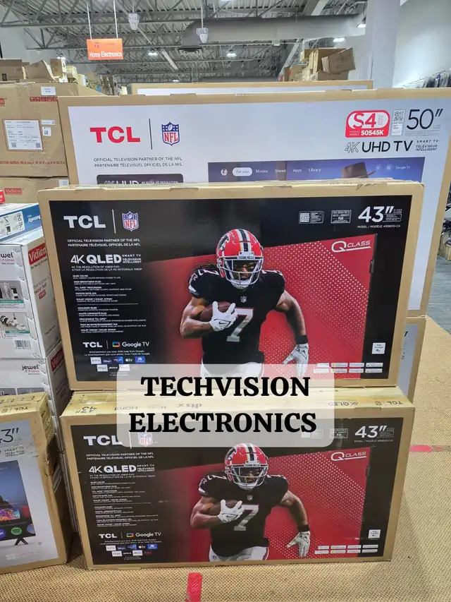 TCL 43' 4K QLED TV MODEL 43Q651G-CA