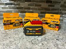 New Dewalt 9AH Flexvolt Batteries