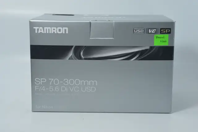 TAMRON SP 70-300mm f4-5.6 DI VC USD LENS NIKON Brand New ID 3044