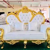 Brand new throne chairs and love seat for sale